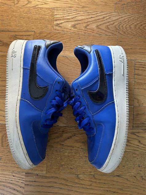 Nike Air Force 1 Low Removable Swoosh Pack Blue .